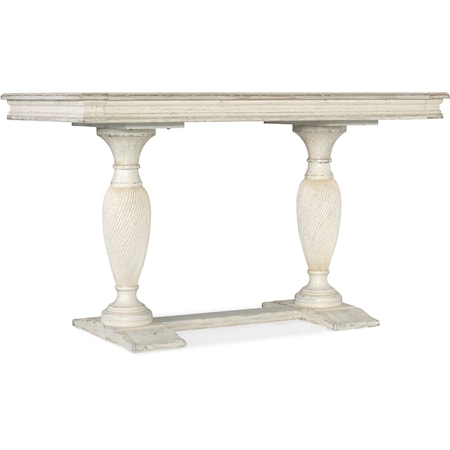 Traditional Counter Height Friendship Table with Two 12-Inch Leaves