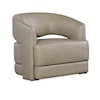 Hooker Furniture CC Swivel Chair with Sloped Armrests