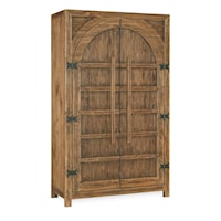 Casual 2-Door Bedroom Wardrobe