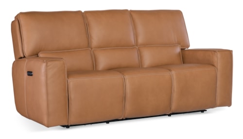 Casual Zero Gravity Power Reclining Sofa with USB Port