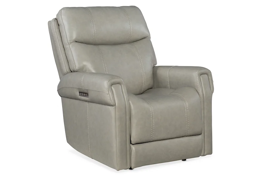 Reclining Chairs Carroll Pwr Recliner w/Pwr Headrest & Lumbar by Hooker Furniture at Baer's Furniture