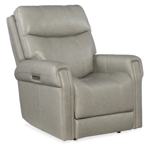 Carroll Power Recliner with Power Headrest and Lumbar