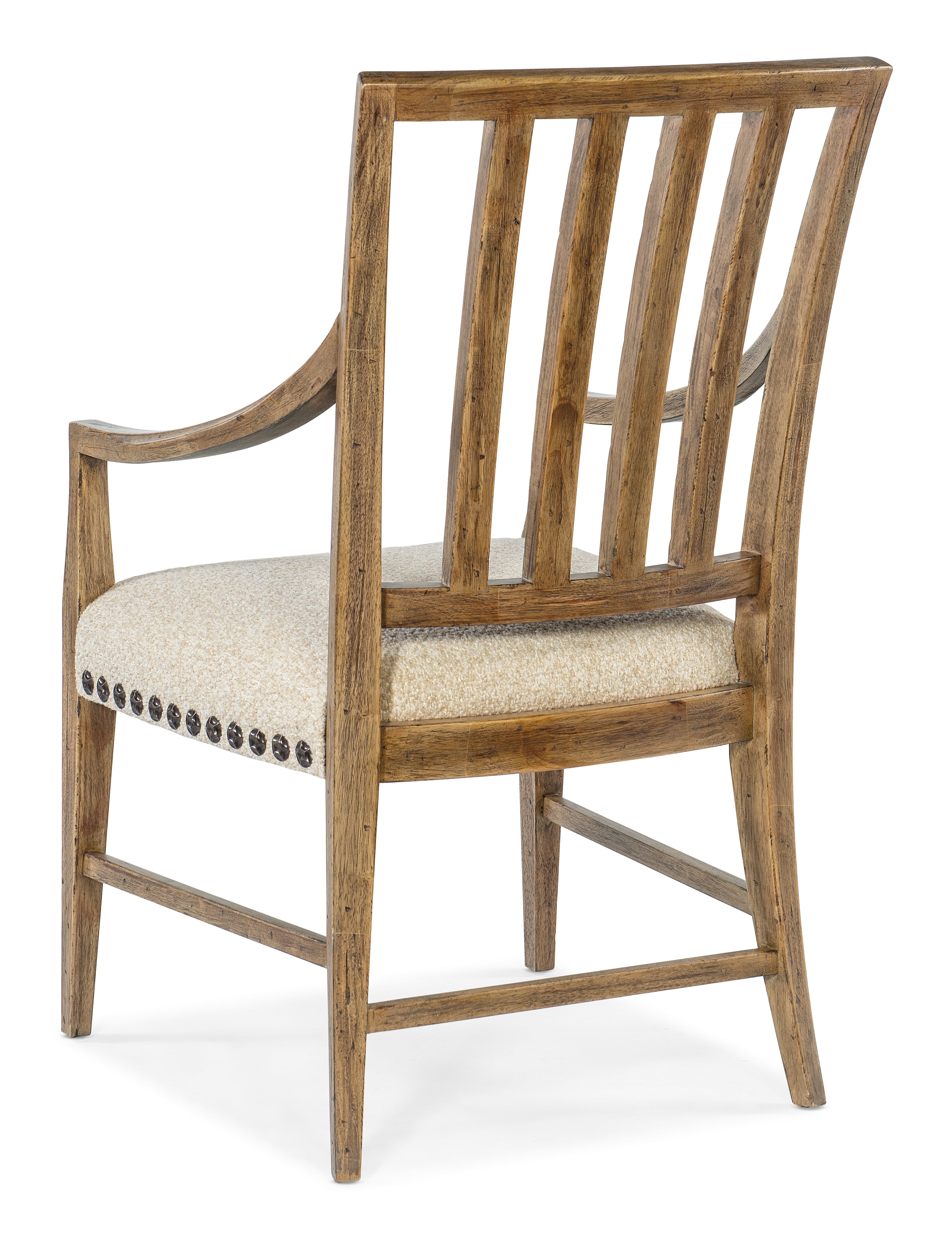 Hooker Furniture Big Sky Arm Chair with Upholstered Cushion