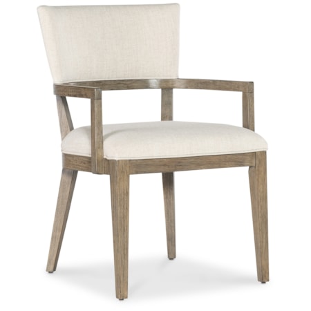 Upholstered Dining Arm Chair