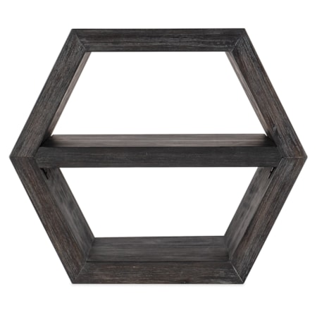 Hexagonal Honeycomb End Table