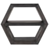 Hooker Furniture Commerce and Market Hexagonal Honeycomb End Table