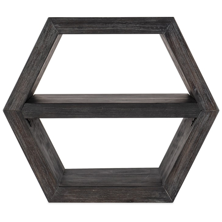 Hooker Furniture Commerce and Market Hexagonal Honeycomb End Table