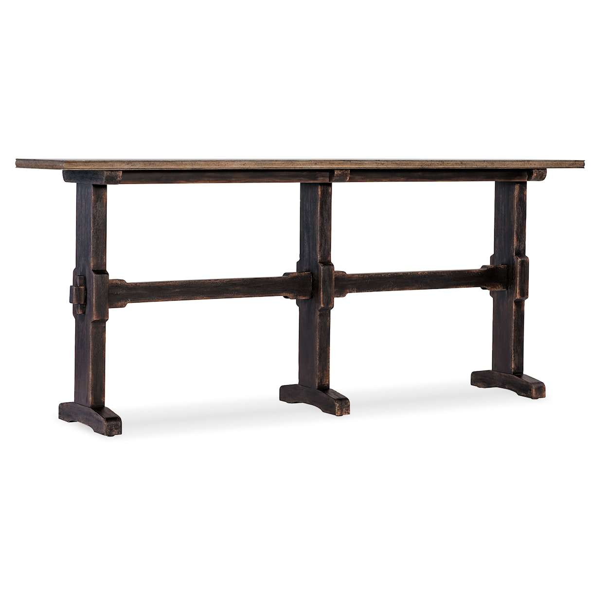 Hooker Furniture Americana Trestle Console Table