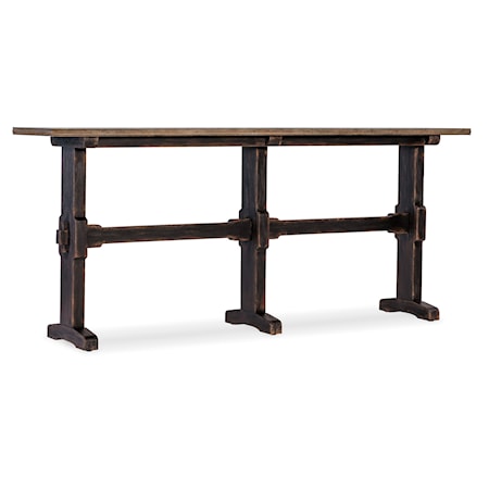 Trestle Console Table