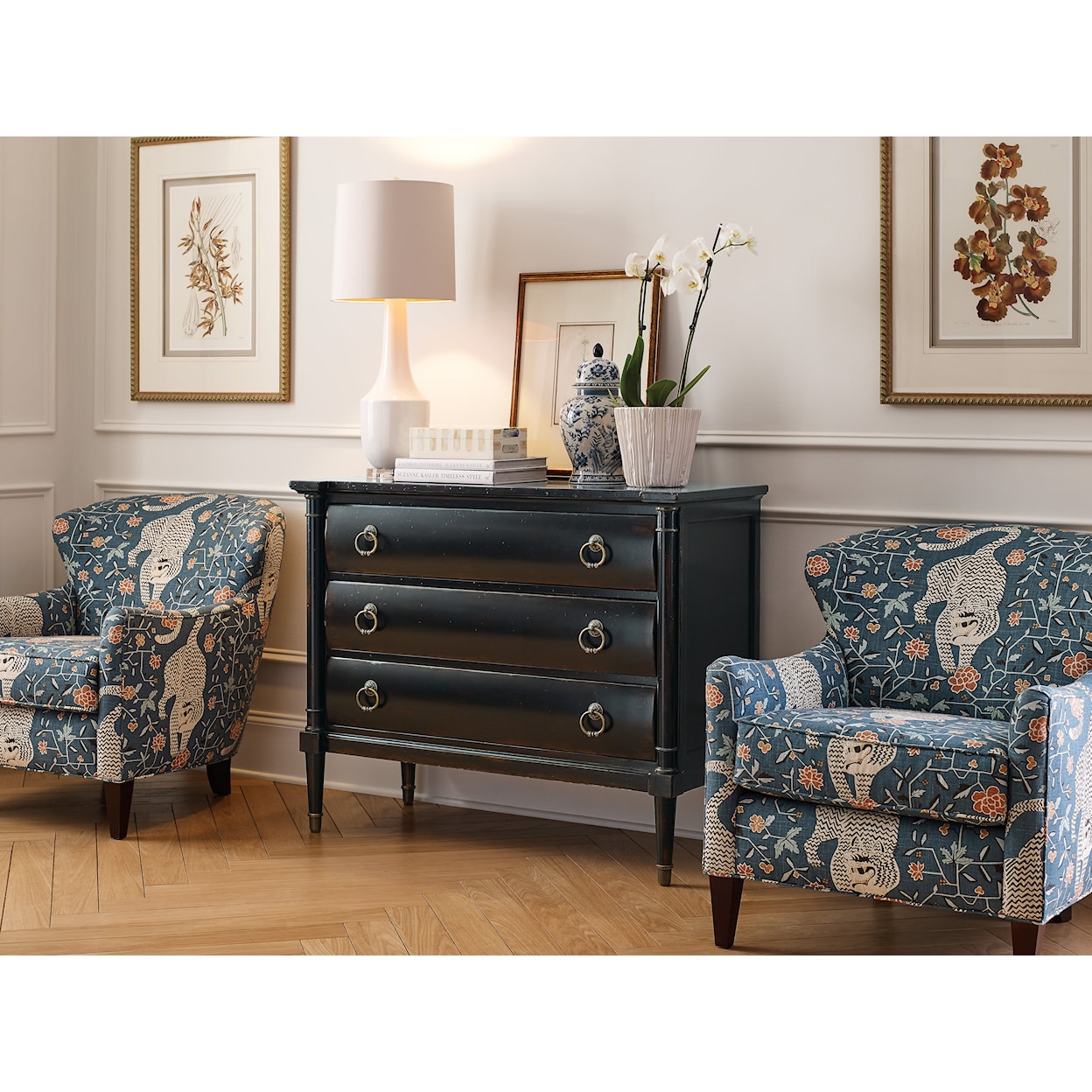 Hooker Furniture Charleston 3-Drawer Bedroom Chest