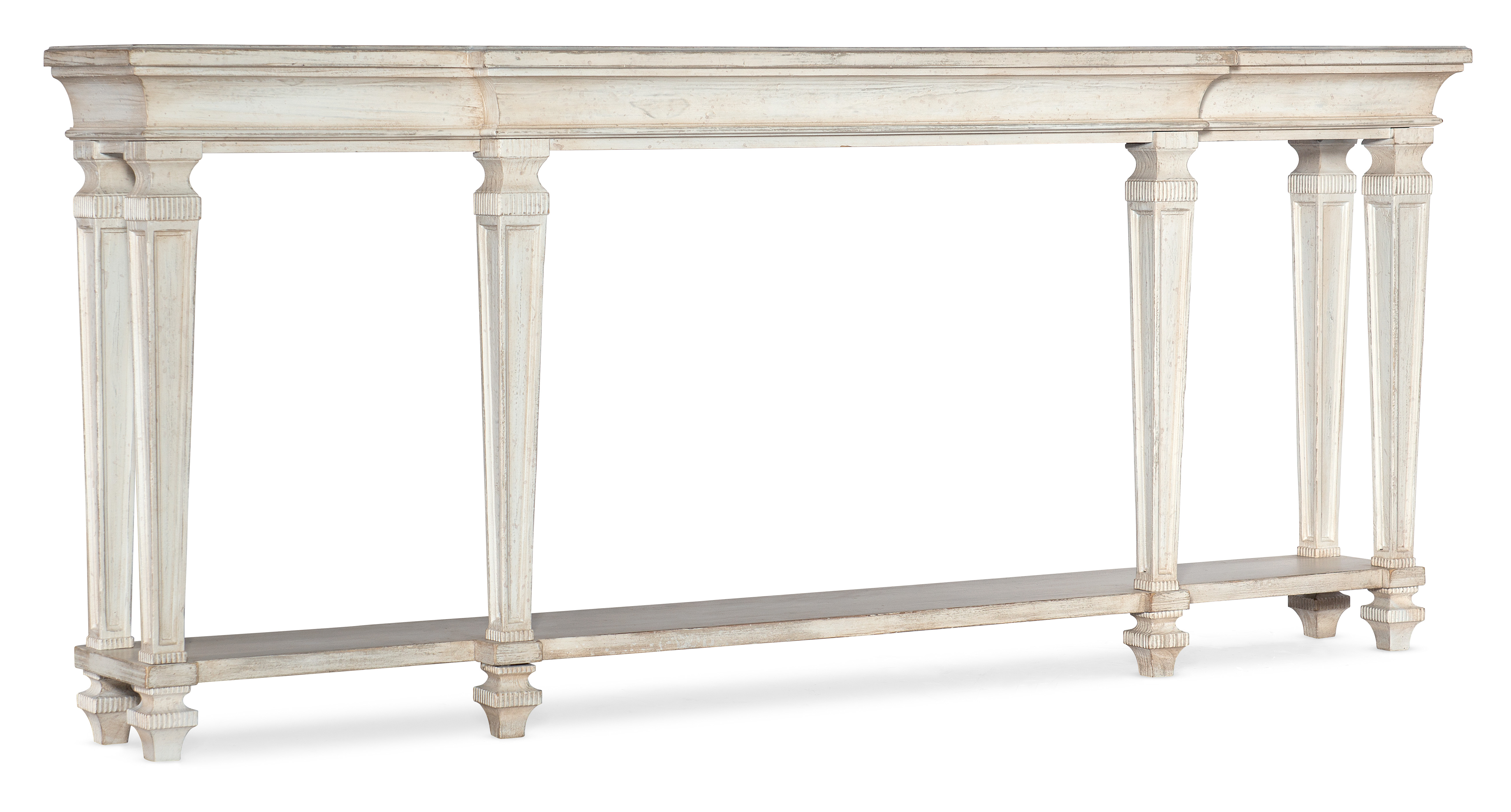 narrow pedestal console table