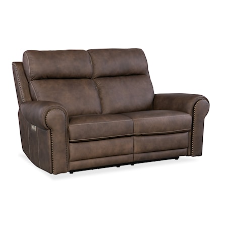 Power Loveseat w/Power Headrest & Lumbar