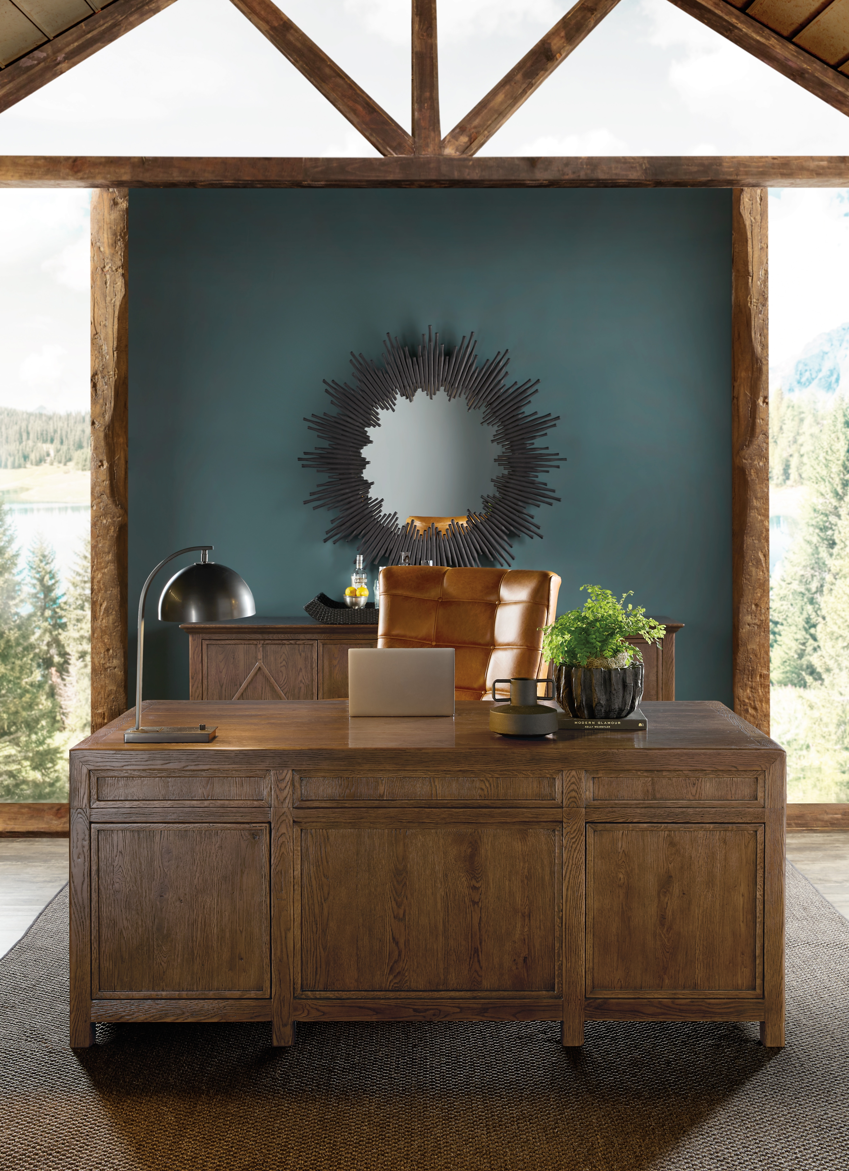 Four-Door TV &amp; Entertainment Credenza