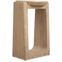 Casual Round Spot Table with Marble Top