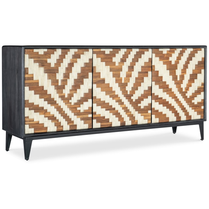 Hooker Furniture Commerce and Market 3-Door Entwined Credenza