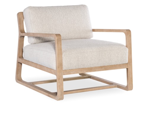 Casual Stationary Accent Chair