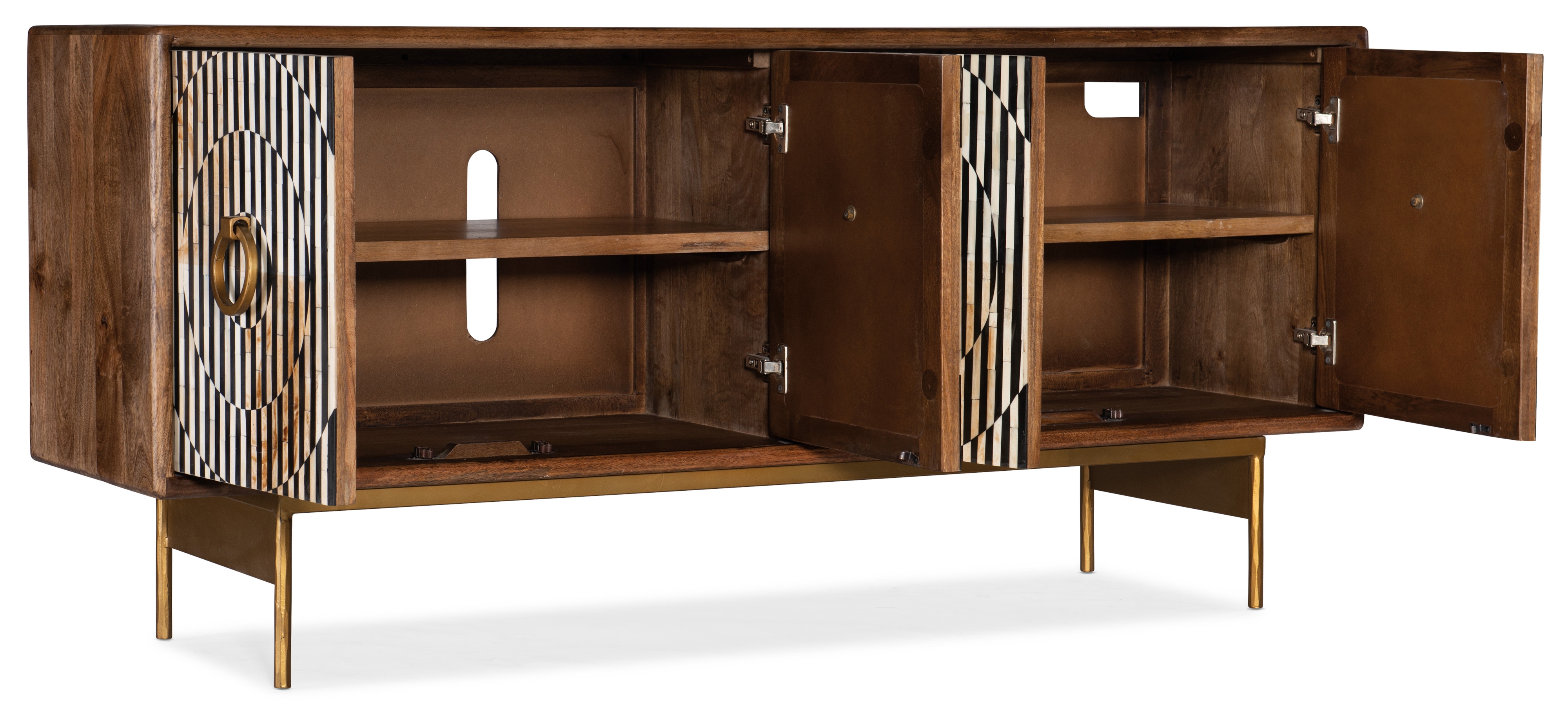 Hooker Furniture Melange Four Door Credenza