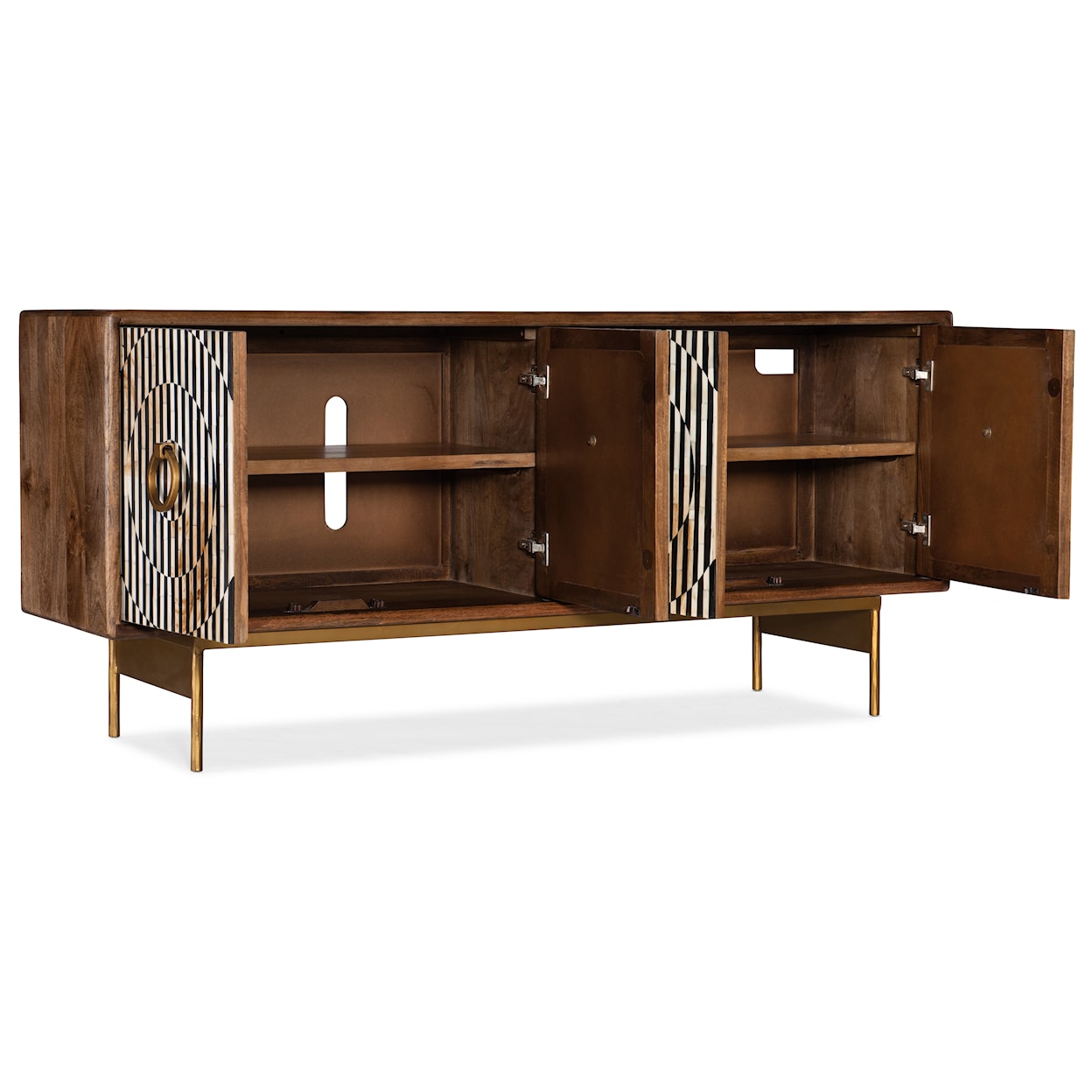 Hooker Furniture Melange Four Door Credenza