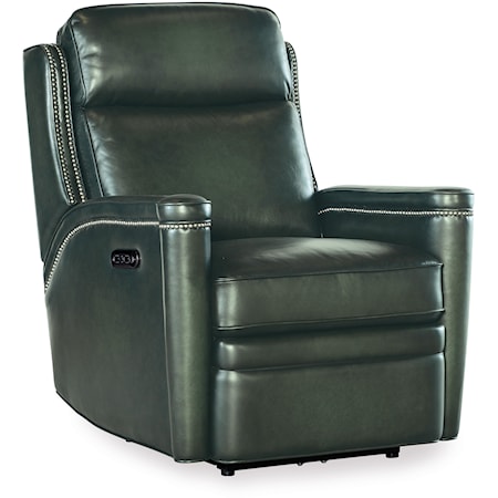 Traditional Power Recliner with Power Headrest