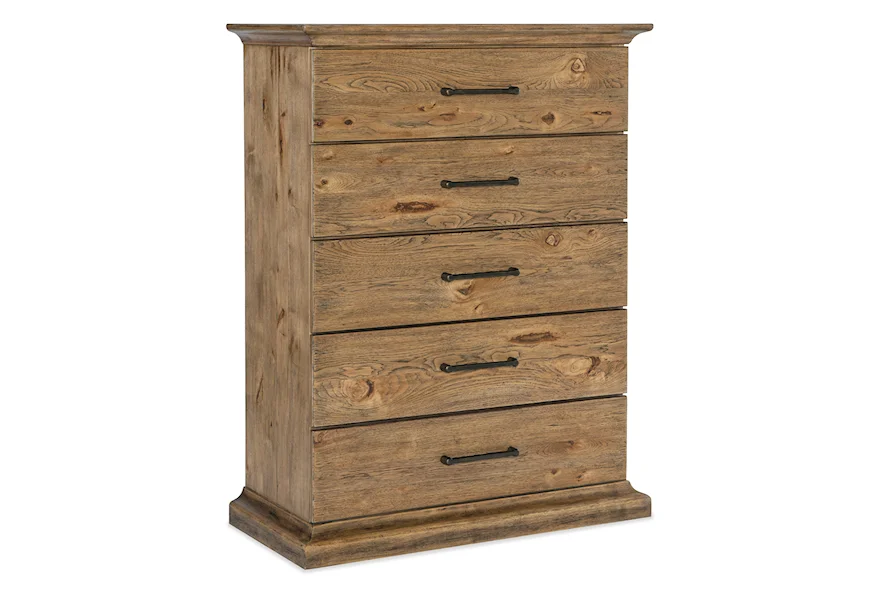 Big Sky 5-Drawer Chest by Hooker Furniture at Janeen's Furniture Gallery