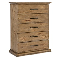 Casual 5-Drawer Chest