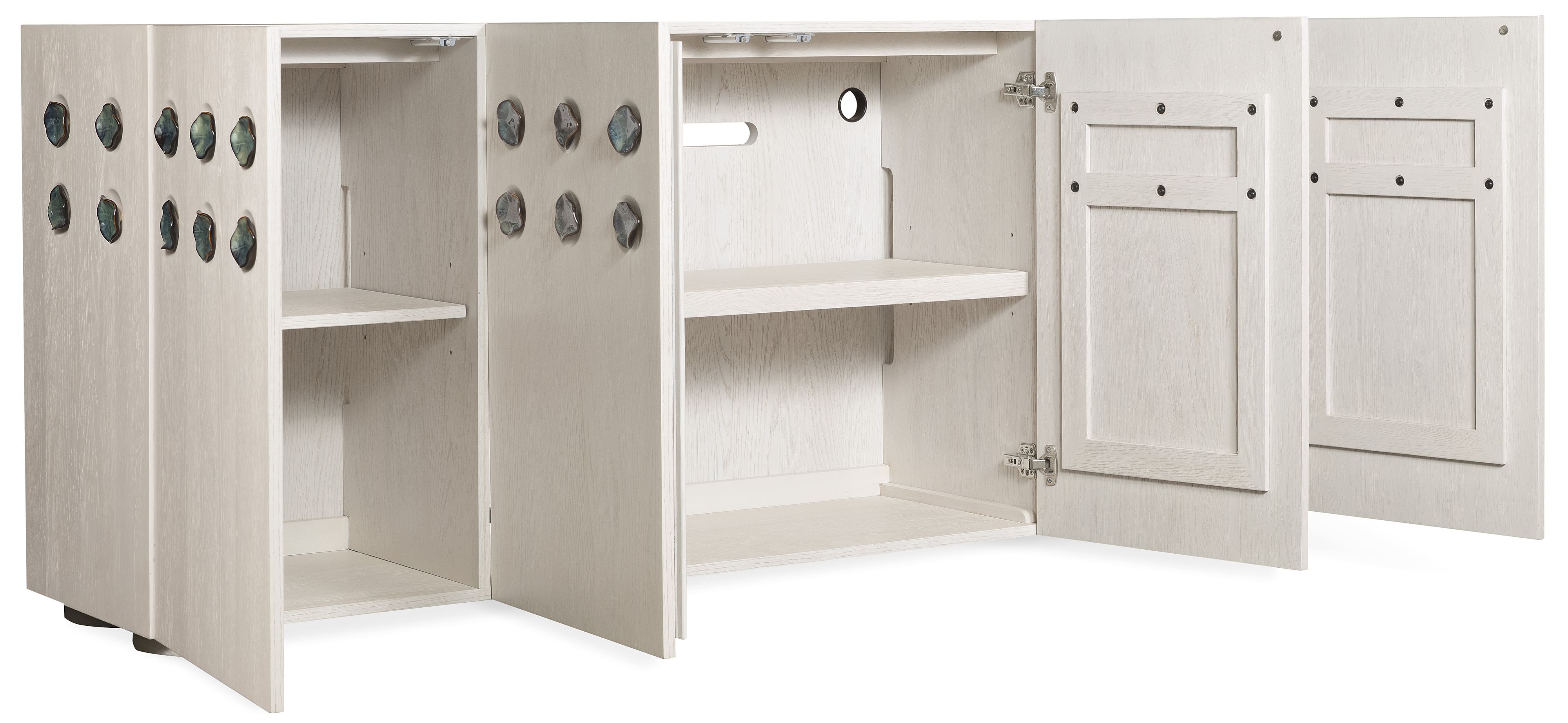 Hooker Furniture Commerce and Market Four-Door Entertainment & Storage Credenza