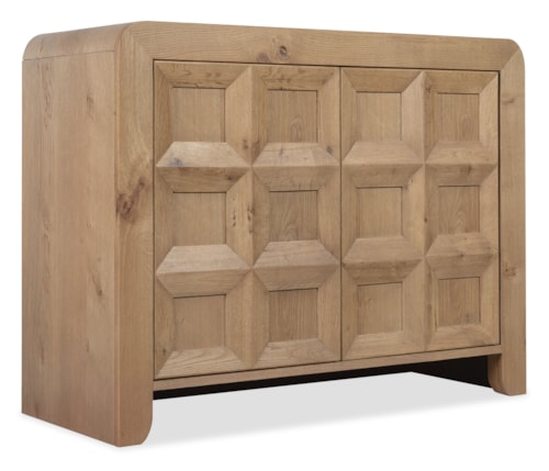 Casual Accent Chest with Two Touch Latch Doors