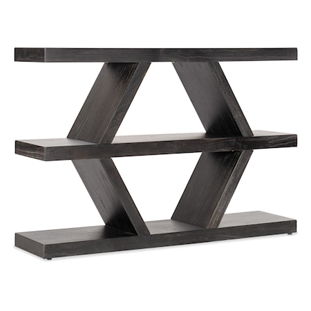 Open Shelf Sofa Table