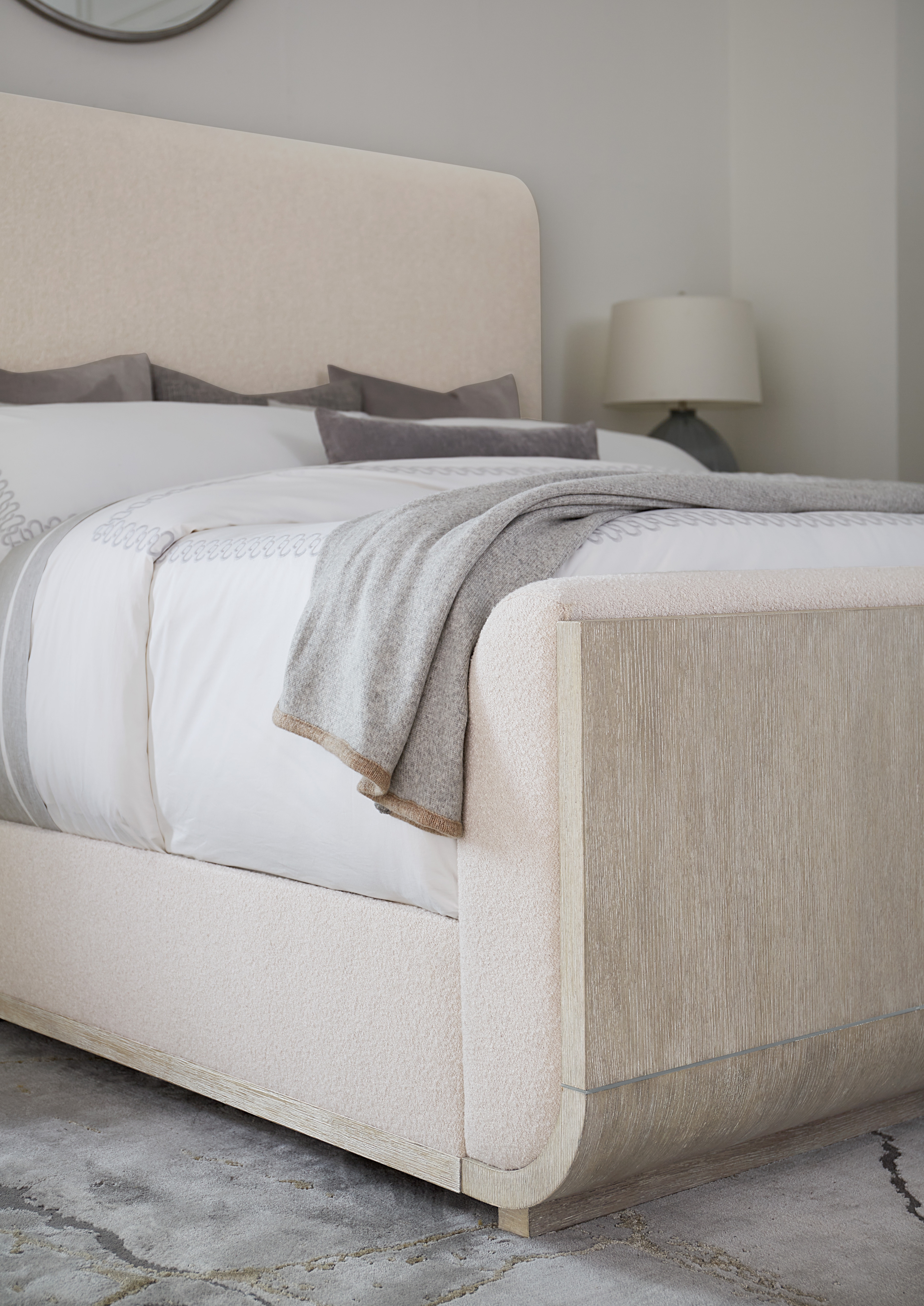 Hooker Furniture Modern Mood Modern Mood Queen Upholstered Panel Bed