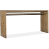 Hooker Furniture Big Sky Wood Top Console Table