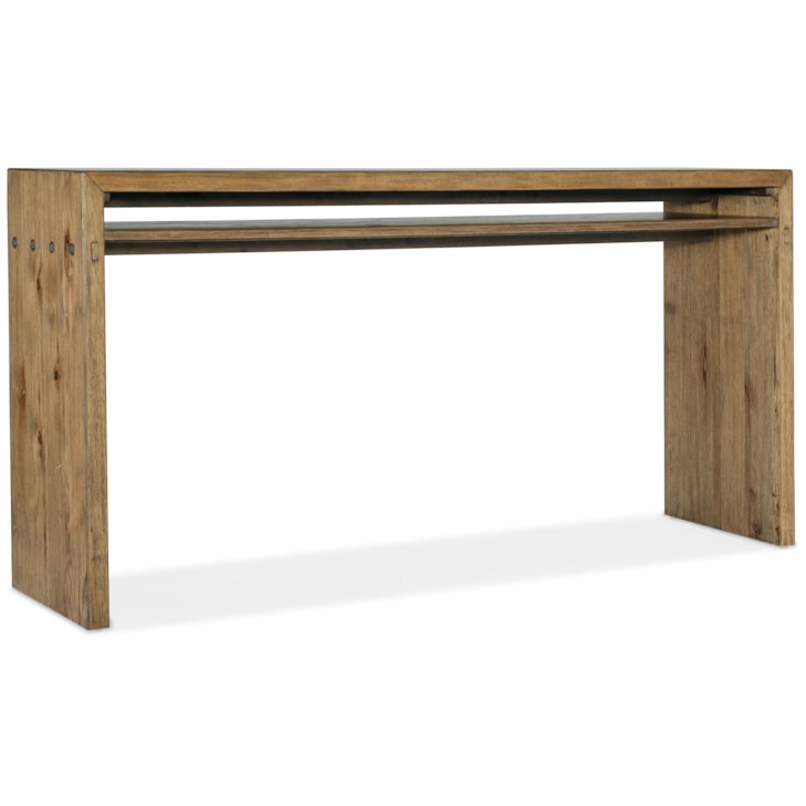 Hooker Furniture Big Sky Wood Top Console Table