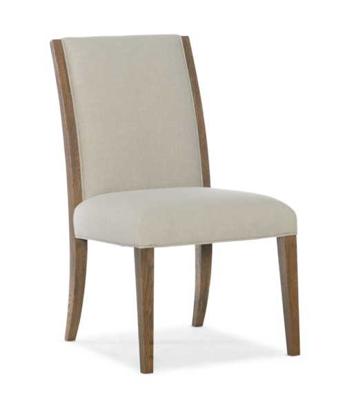 Casual Upholstered Side Chair