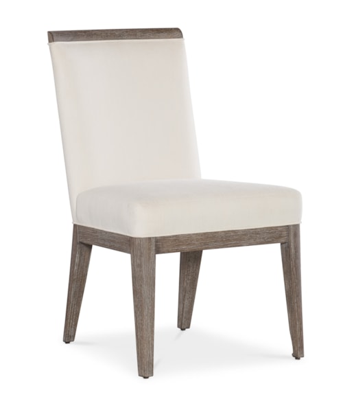 Contemporary Upholstered Dining Side Chair