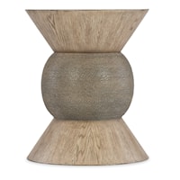 Casual Round Accent Table