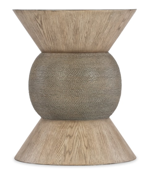 Casual Round Accent Table