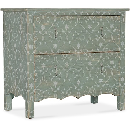 Traditional 2-Drawer Accent Chest
