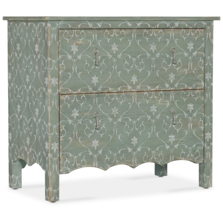 2-Drawer Accent Chest