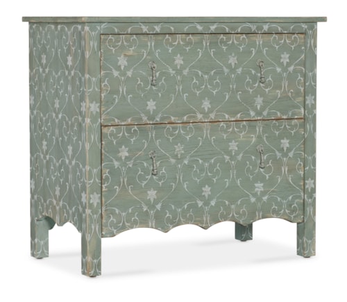 Traditional 2-Drawer Accent Chest