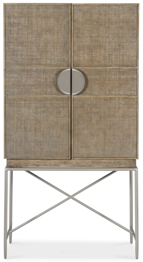 Contemporary 2-Door Accent Cabinet