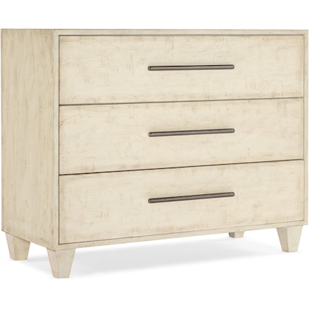 Casual Three Drawer Accent Chest