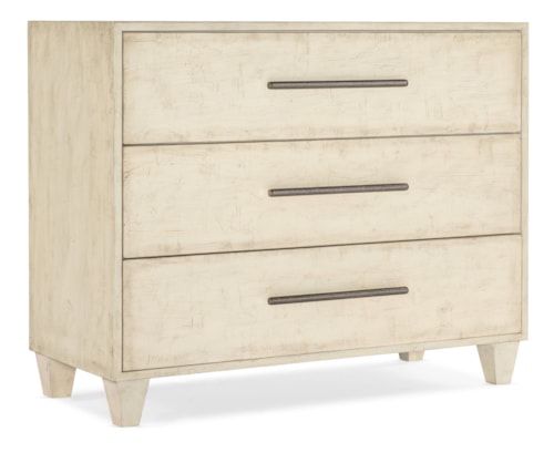 Casual Three Drawer Accent Chest