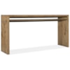 Hooker Furniture Big Sky Wood Top Console Table