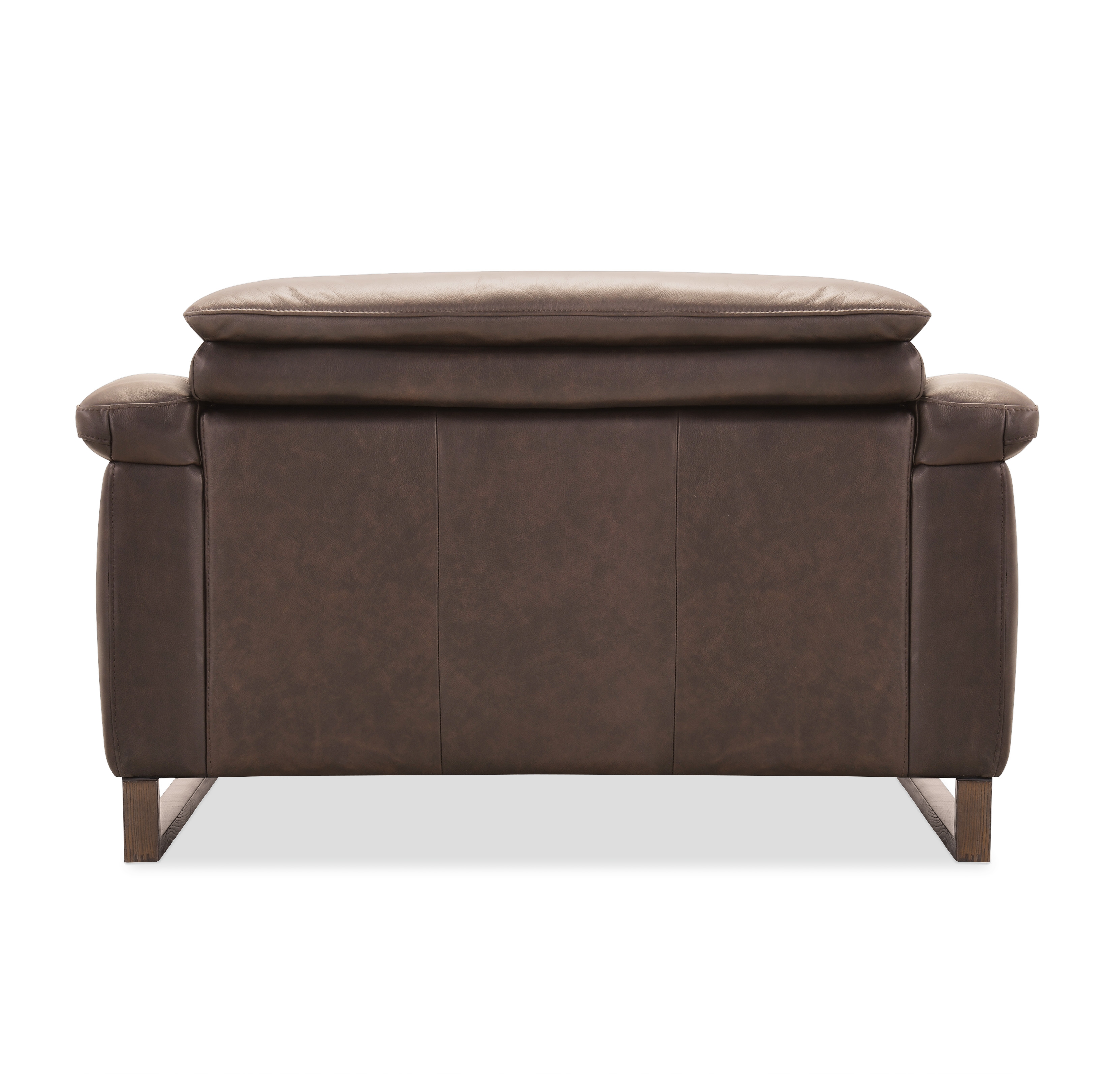 Hooker Furniture Jericho Oversized Leather Pillow-Arm Power Recliner