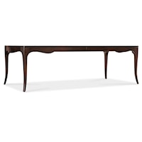 Transitional Rectangular Dining Table with 22" Leaf