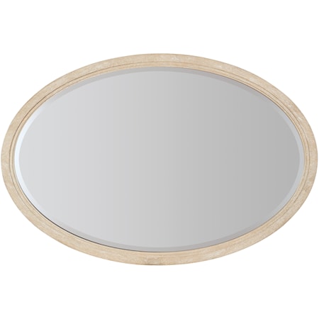 Transitional Oval Mirror
