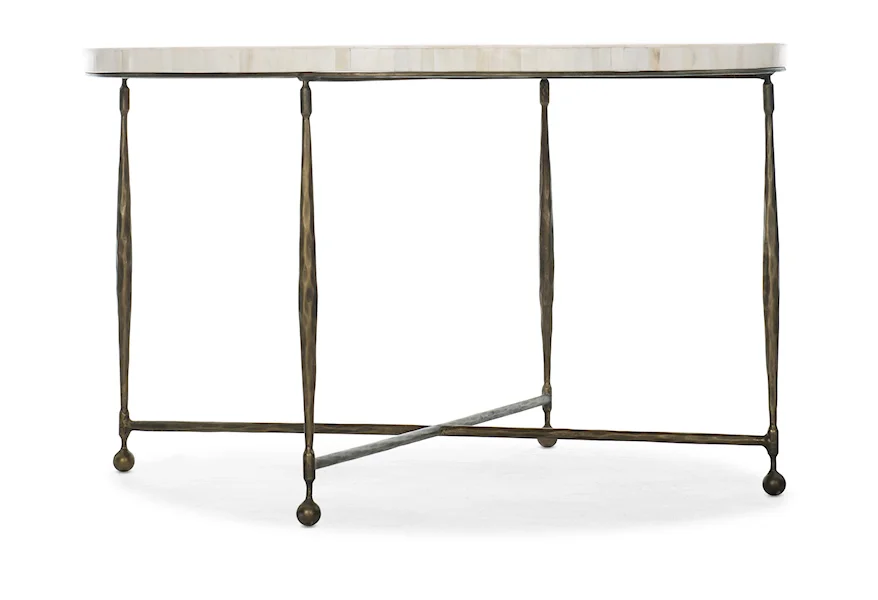 Commerce and Market Round Cocktail Table by Hooker Furniture at Stoney Creek Furniture 