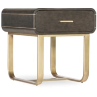 Contemporary 1-Drawer End Table
