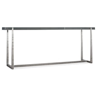 Casual Console Table with Metal Base