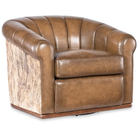Barrel Swivel Chair