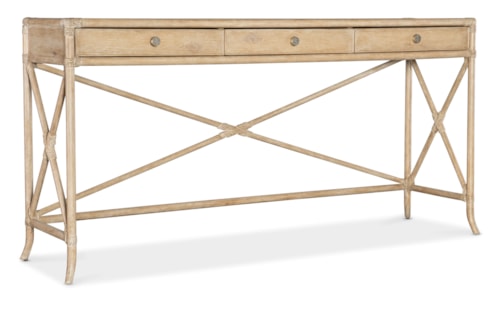 Casual 3-Drawer Console